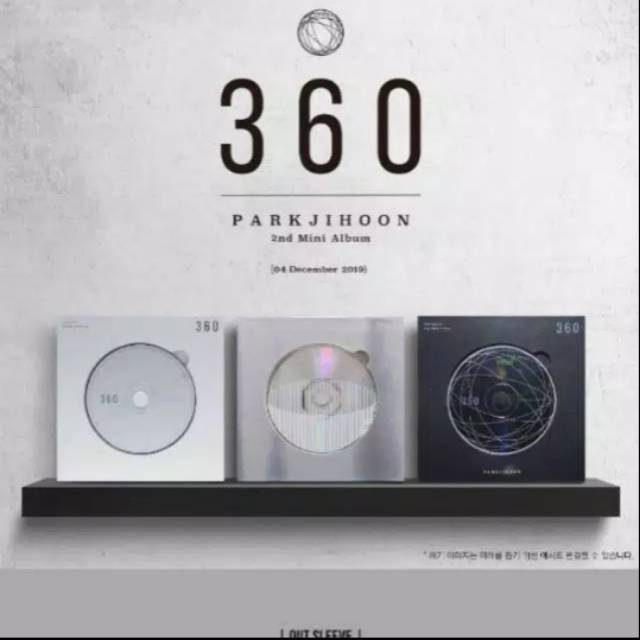Album Jihoon 360° + Slogan Park Jihoon