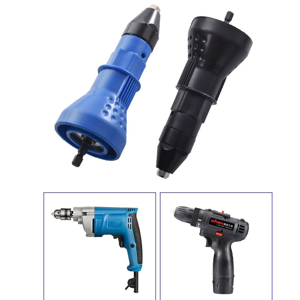 Solighter Electric Rivet Nut Portable Riveting Drill Adapter Nut Alat Perkakas Aksesoris Cordless Riveting Drill