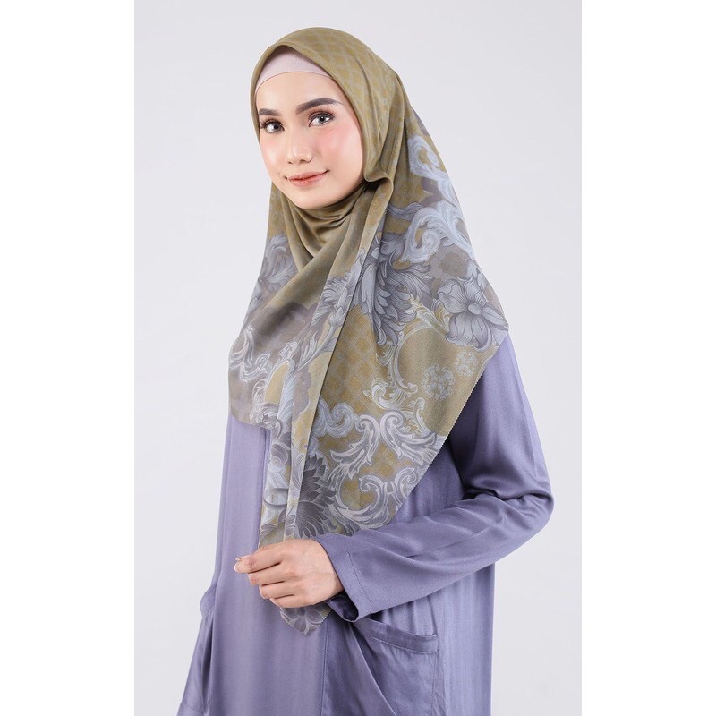 ARSSCARF HIJAB - LACE GOLDENROD | HIJAB CANTIK BY ARSSCARF