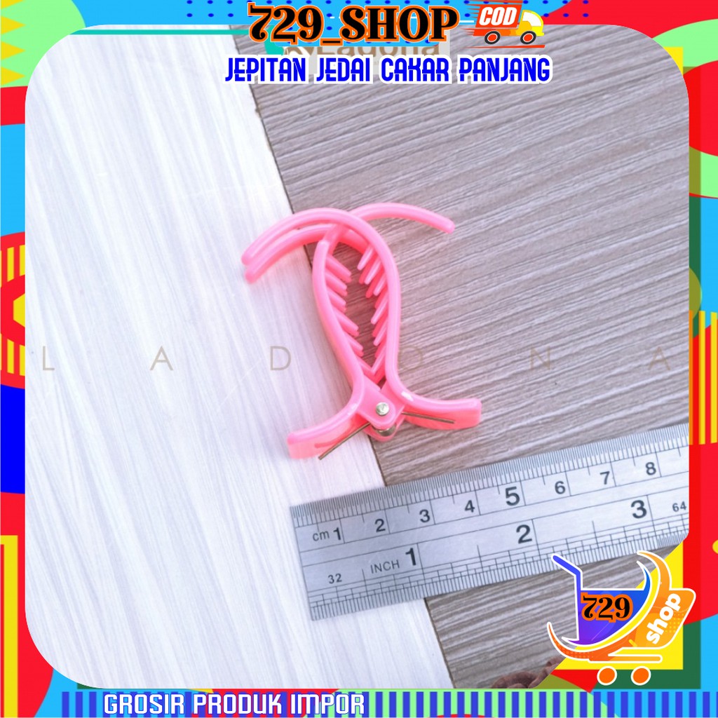 Jepit Jedai Cakar Panjang Korea Import Best Seller