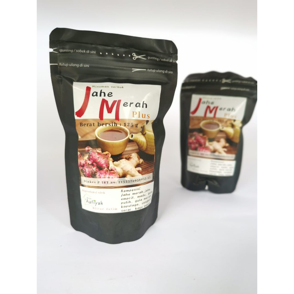 

Makro Mart Bubuk Minuman Herbal Serbuk Jahe Merah Plus Griya 'Aafiyah 125 gram