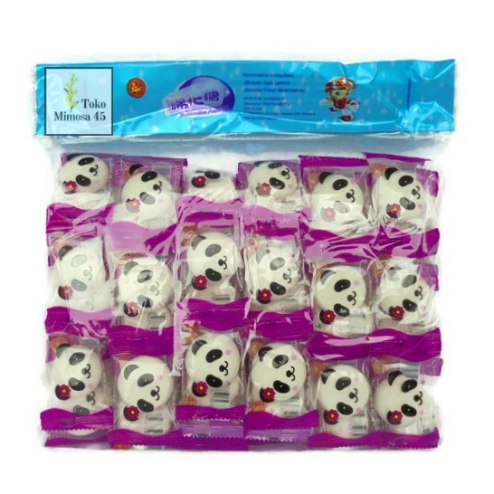 Panda Marshmallow Bulat Pak 72 pcs