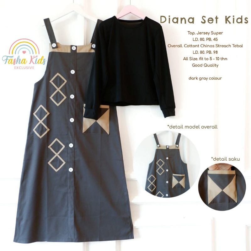 DIANA SET KIDS By FASHA KIDS