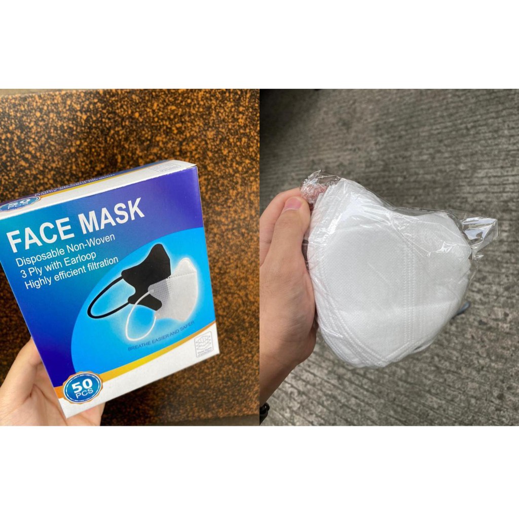 Masker Duckbill Alkindo 4Ply per box isi 50 pcs