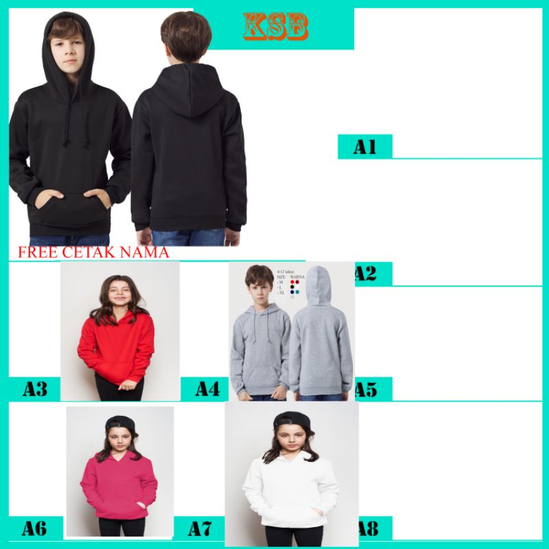 baju jaket anak/hoodie,sweater polos