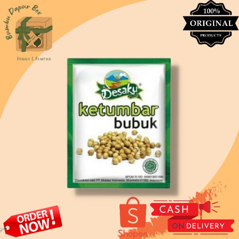 

Ketumbar Bubuk Desaku Sachet