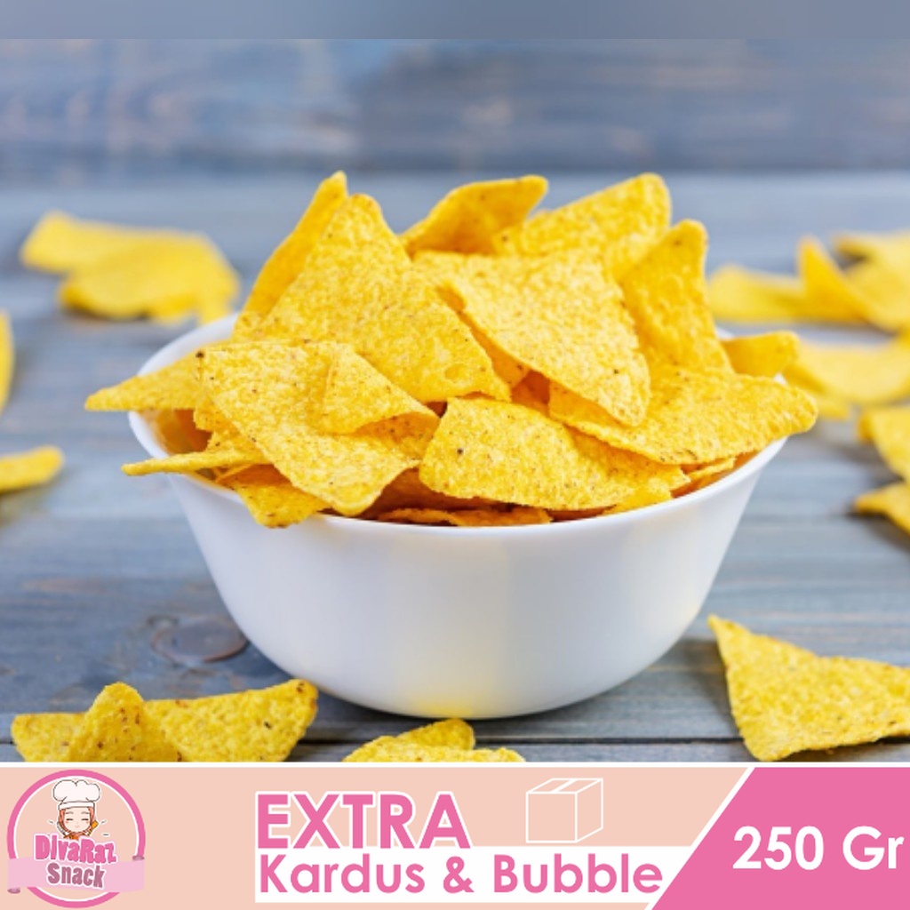 

Cemilan Tortila BBQ 250gram / Tortilla Premium - Divaraz Snack jajanan jadul snack kiloan
