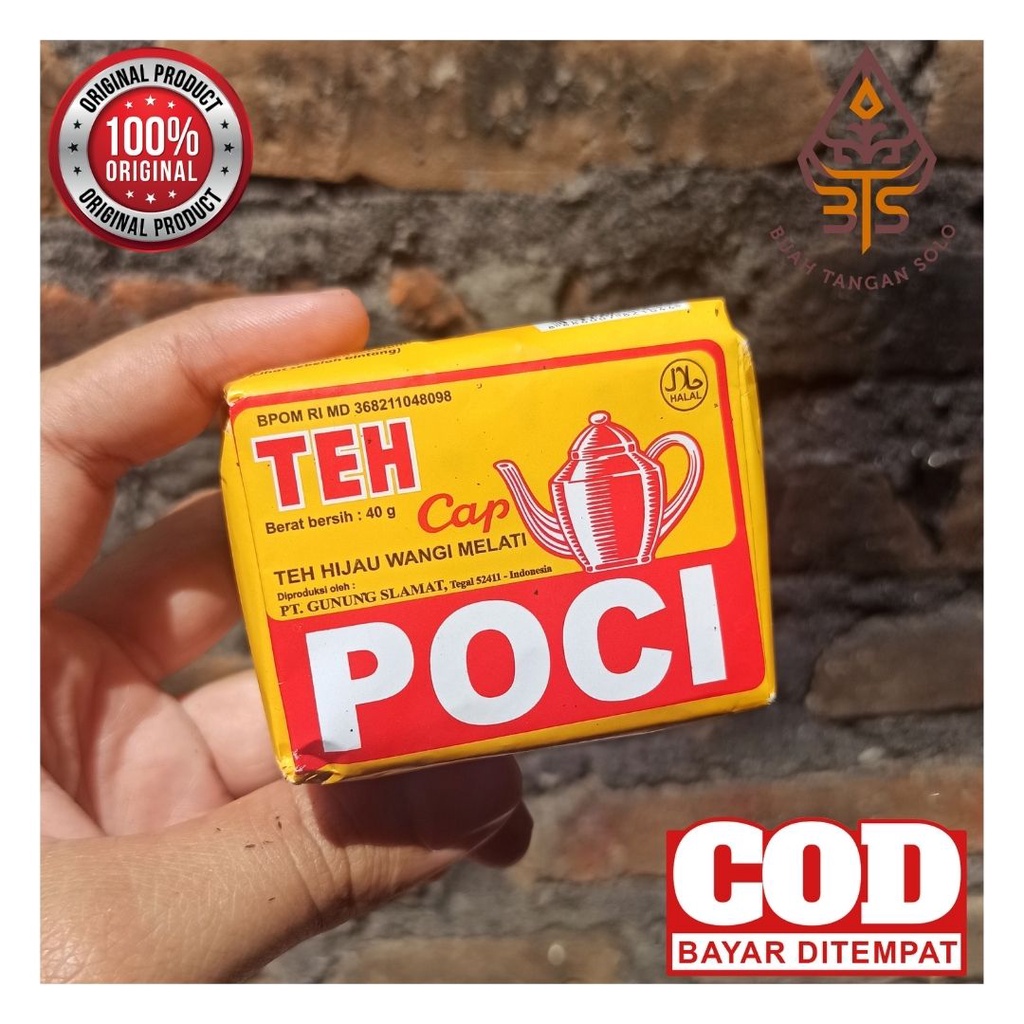 

Teh Cap POCI Teh Tubruk Solo Teh Khas Wedangan Solo 40gr