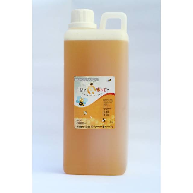 

My Honey Bunga Akasia 1000 ml / 1 liter / 1.4 kg / Madu Asli / Madu Murni / Madu Herbal