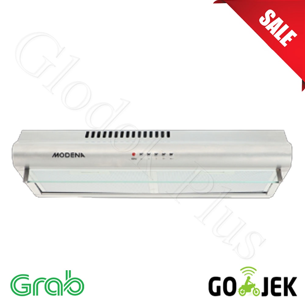 MODENA FRESCO SX 6501 V - Penghisap asap Slim Hood 60 cm Warna Silver