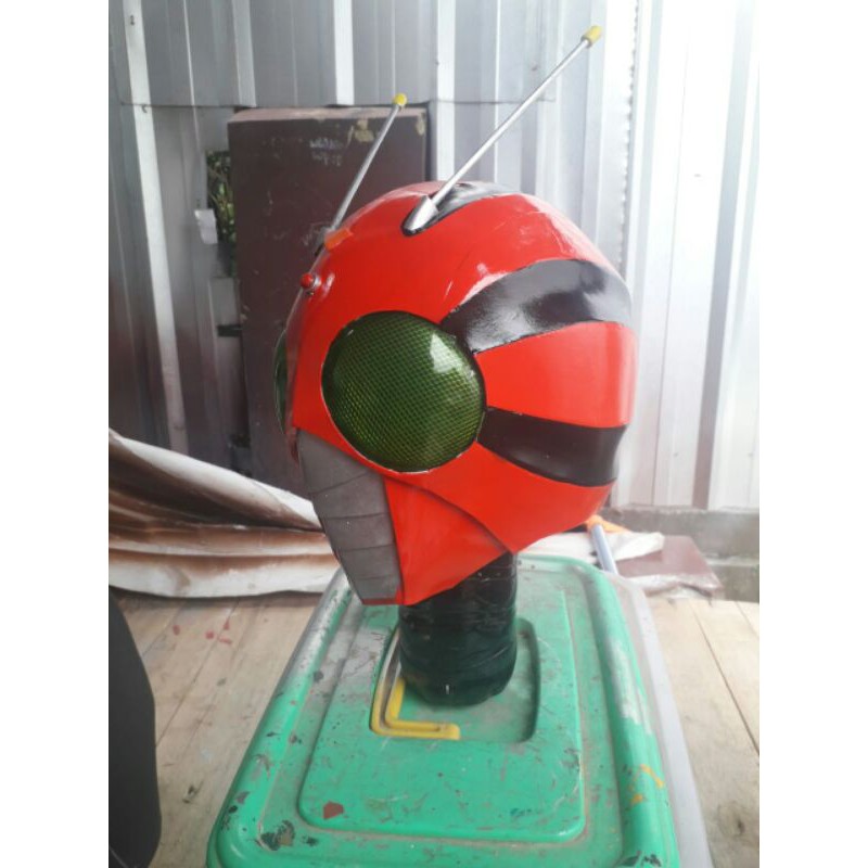 helm cosplay kamen rider zx showa rider