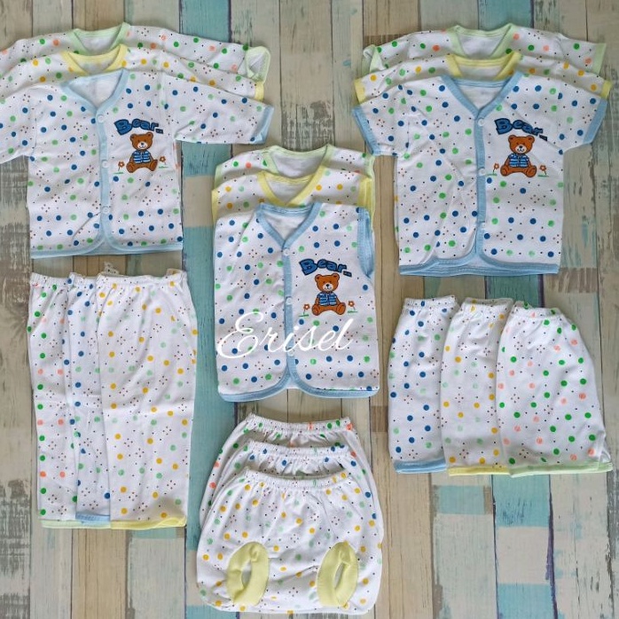 18 PCS Paket Hemat Perlengkapan Bayi/Set Perlengkapan Bayi Baru Lahir