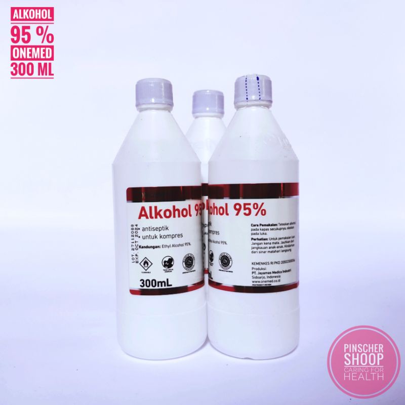 Alkohol 95% Onemed 300 ml Antiseptik