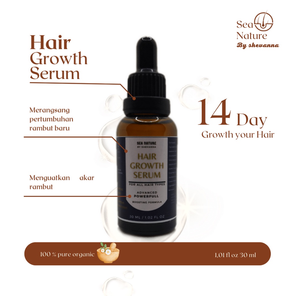 SERUM PENUMBUH RAMBUT ALAMI HAIR GROWTH SERUM SHEVANNA