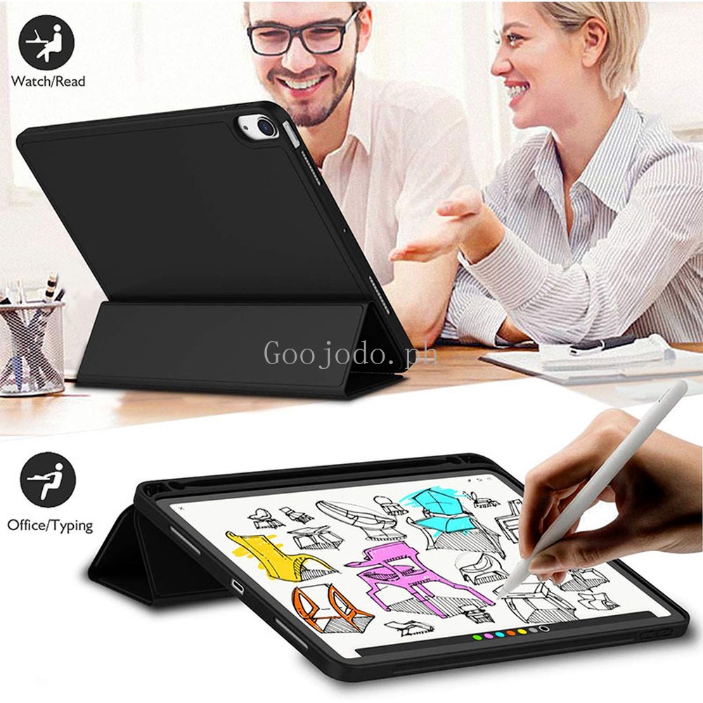 Case Dengan Holder Pensil Untuk iPad Air 4 5 10.9 2022 Mini 6 9.7 5 6th Air 2 10.5 Air 3 Pro 11 2021 iPad 10.2