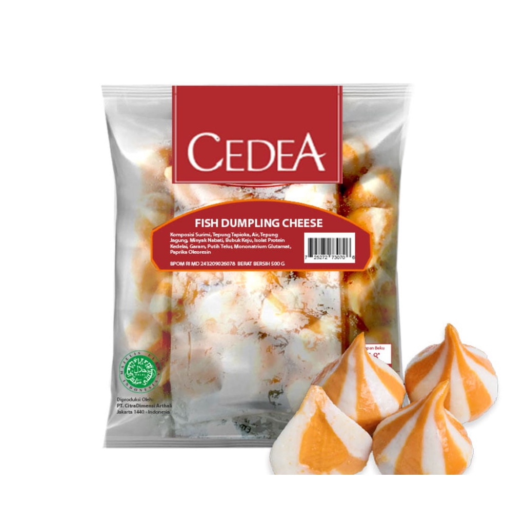 

Cedea Fish Dumpling Cheese 500 gr