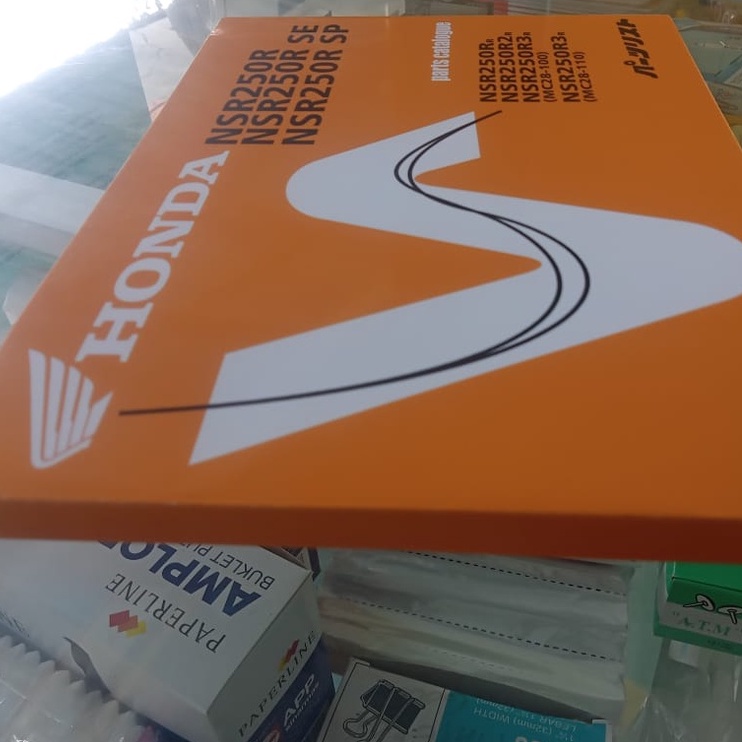 parts catalogue buku part katalog honda NSR250R NSR 250 R NSR 250R MC28 (copy)
