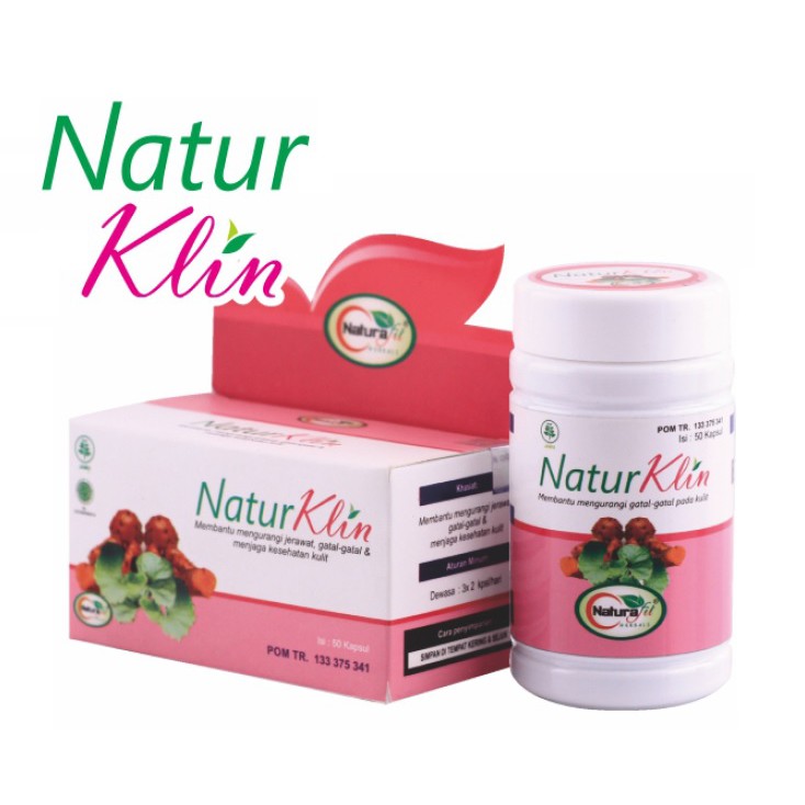 

NATURKLIN NATURAFIT 50 KPSL HERBAL UNTUK ALERGI KULIT DAN JERAWAT