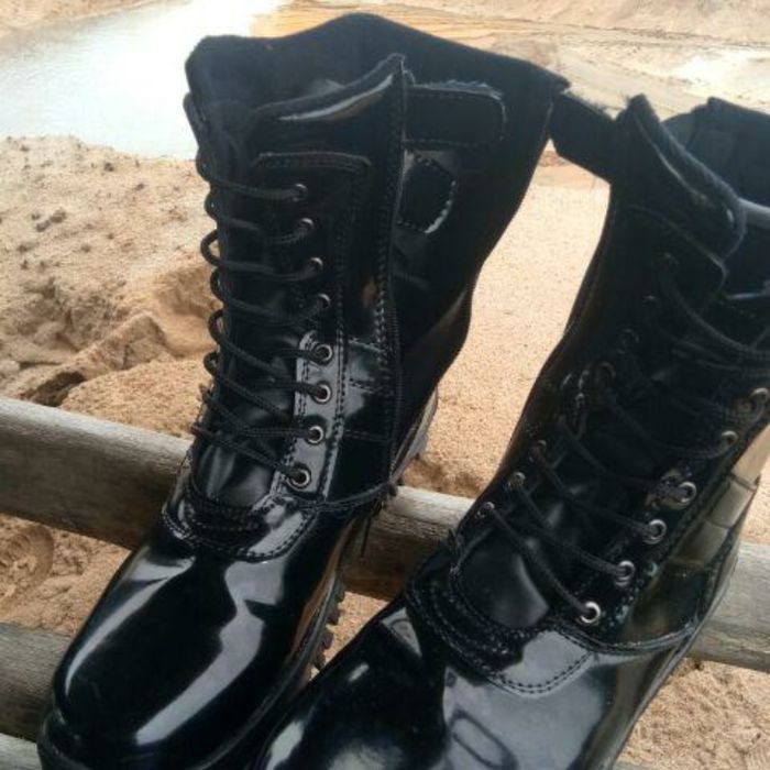 BlackPiinkMilitary Sepatu PDL TNI POLRI Kilap Tanpa Semir