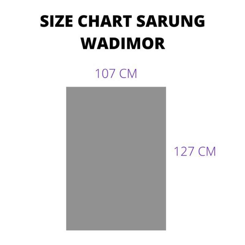 SARUNG WADIMOR POLOS TENUN (FREE BOX) ORI WADIMOR