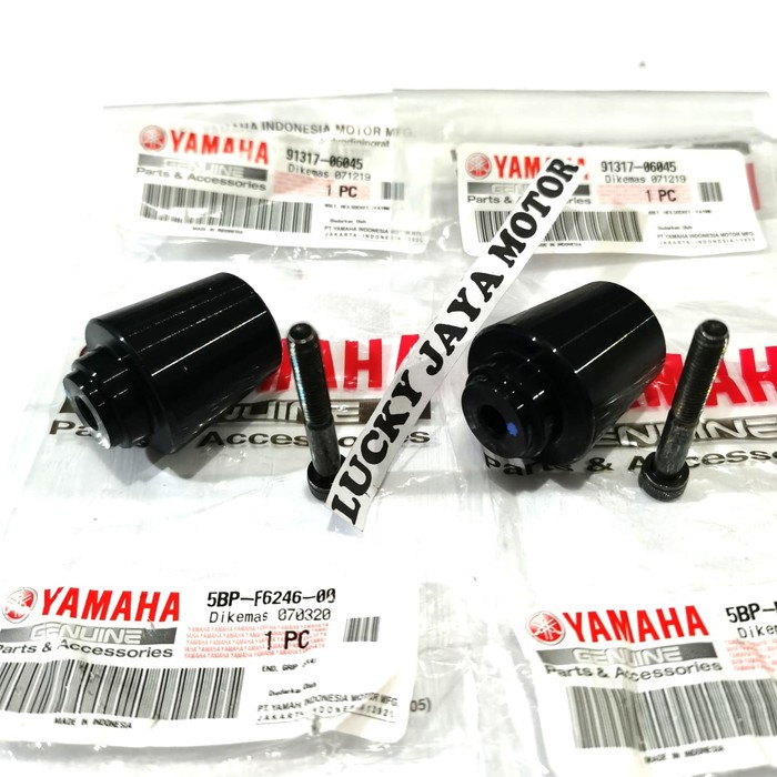 Bandul jalu stang end grip plus baut Rx king Rxking rxk Scorpio Ori-3