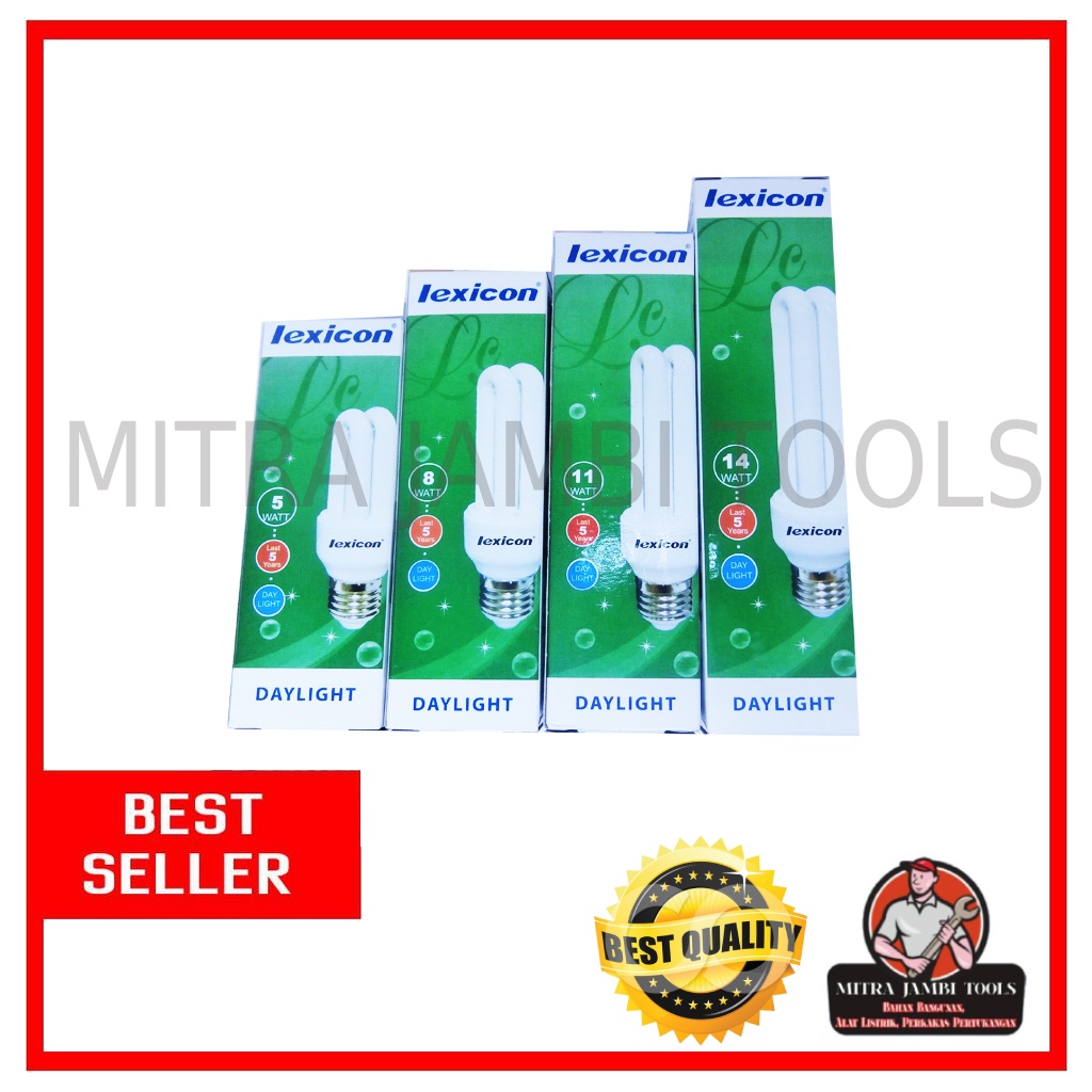 LAMPU LEXICON 2U 5 / 8 / 11 / 14 WATT