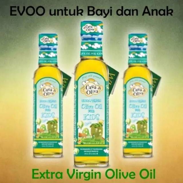 Evoo Casa DI Oliva / Olive Oil / Olive Oil for kids (BERLABEL HALAL) EXP 2024