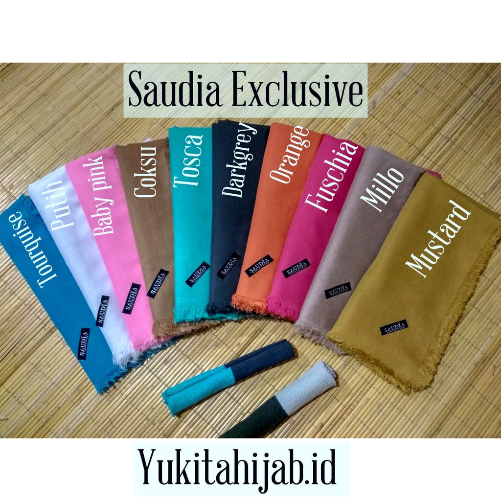 25+ Trend Terbaru Jilbab Saudia Exclusive