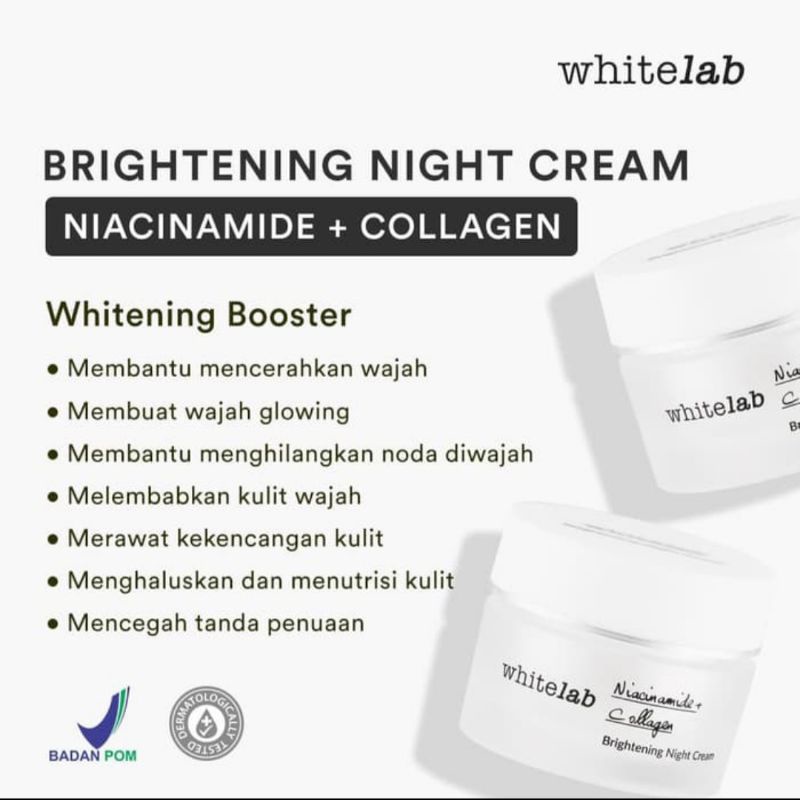 Whitelab Brightening Day Cream/Night Cream