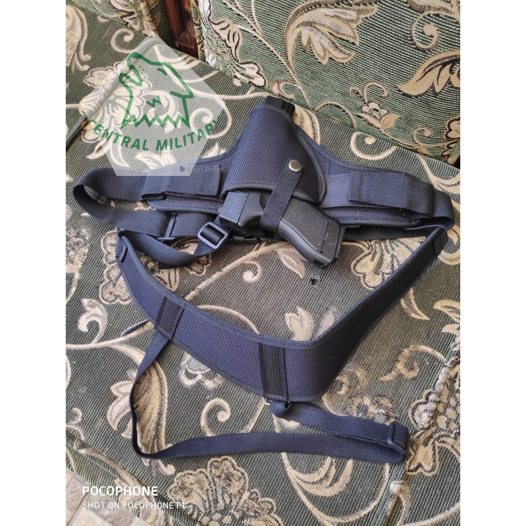 Sarung Pistol Dalam/ Holster Dada/ Pistol Case/ Aksesoris Menembak