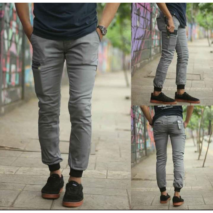 celana panjang joger poket sproty long pants / calana panjang pria/celana chino joger