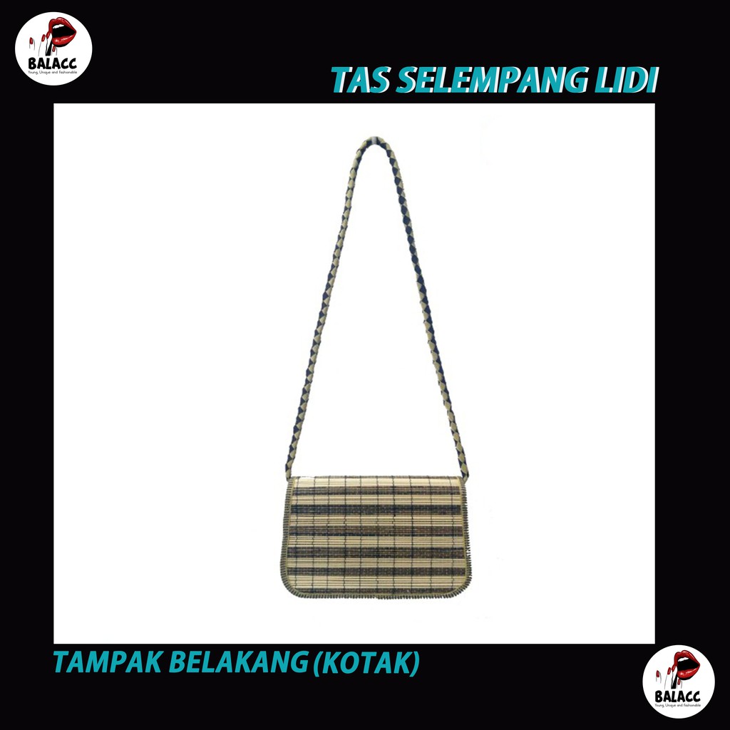 Tas Selempang Waniita Lidi Handmade