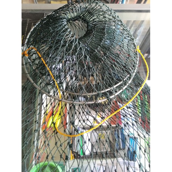 KARAMBA IKAN/Kepis/Korang/Koja 2 Ring. Panjang 1 meter, bahan super tali D9