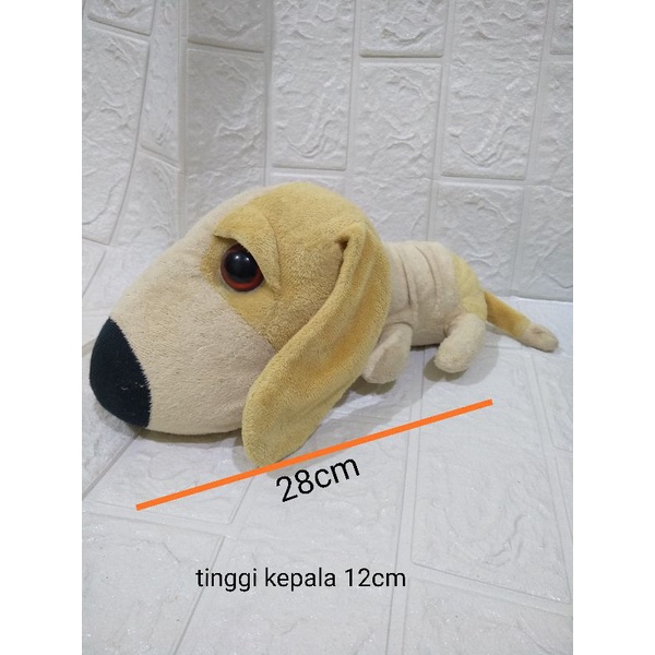 Boneka Anjing Kucing Beruang Bear Lucu Halus Preloved