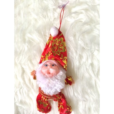 GANTUNGAN NATAL BONEKA SANTA LUCU MERRY CHRISTMAS TREE PER