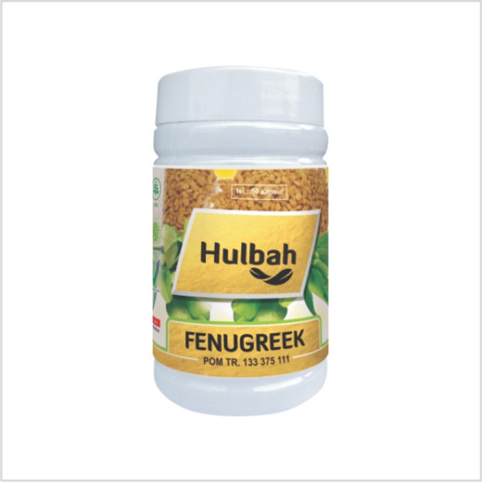 Kapsul Hulbah (Fenugreek) Mabruuk - Pelancar ASI