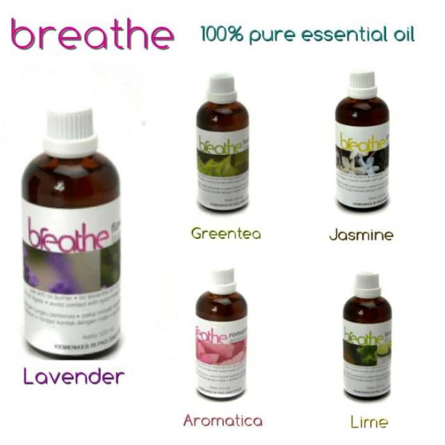 Aromatherapy BREATHE 100 ml (ORIGINAL) Pure Essential Oil - Aromaterapi