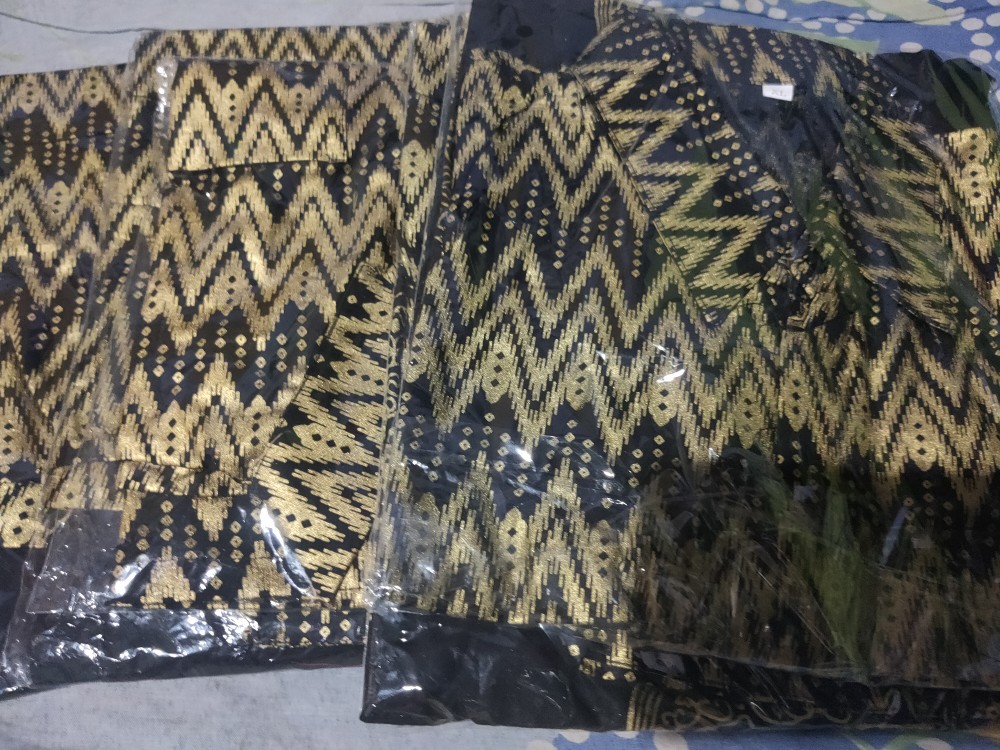 Batik Couple Keluarga Sania Ruffle Ori Ndoro Jowi Dnt Wayang Prodo