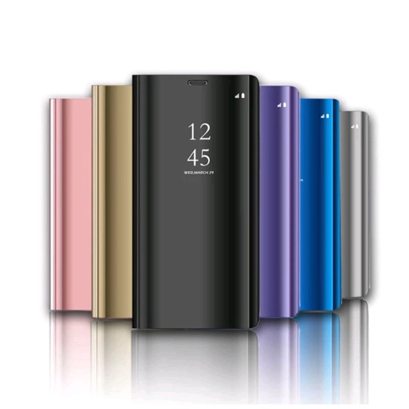 OPPO A5 2020 A9 2020 A33 2020 A53 2020 A74(4G) A74(5G) Case Flip Cover Mirror Clear