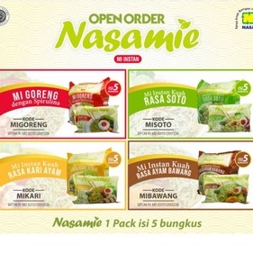 

Nasamie instant mie organik - Mie herbal mie bergizi bpom halal tanpa pengawet