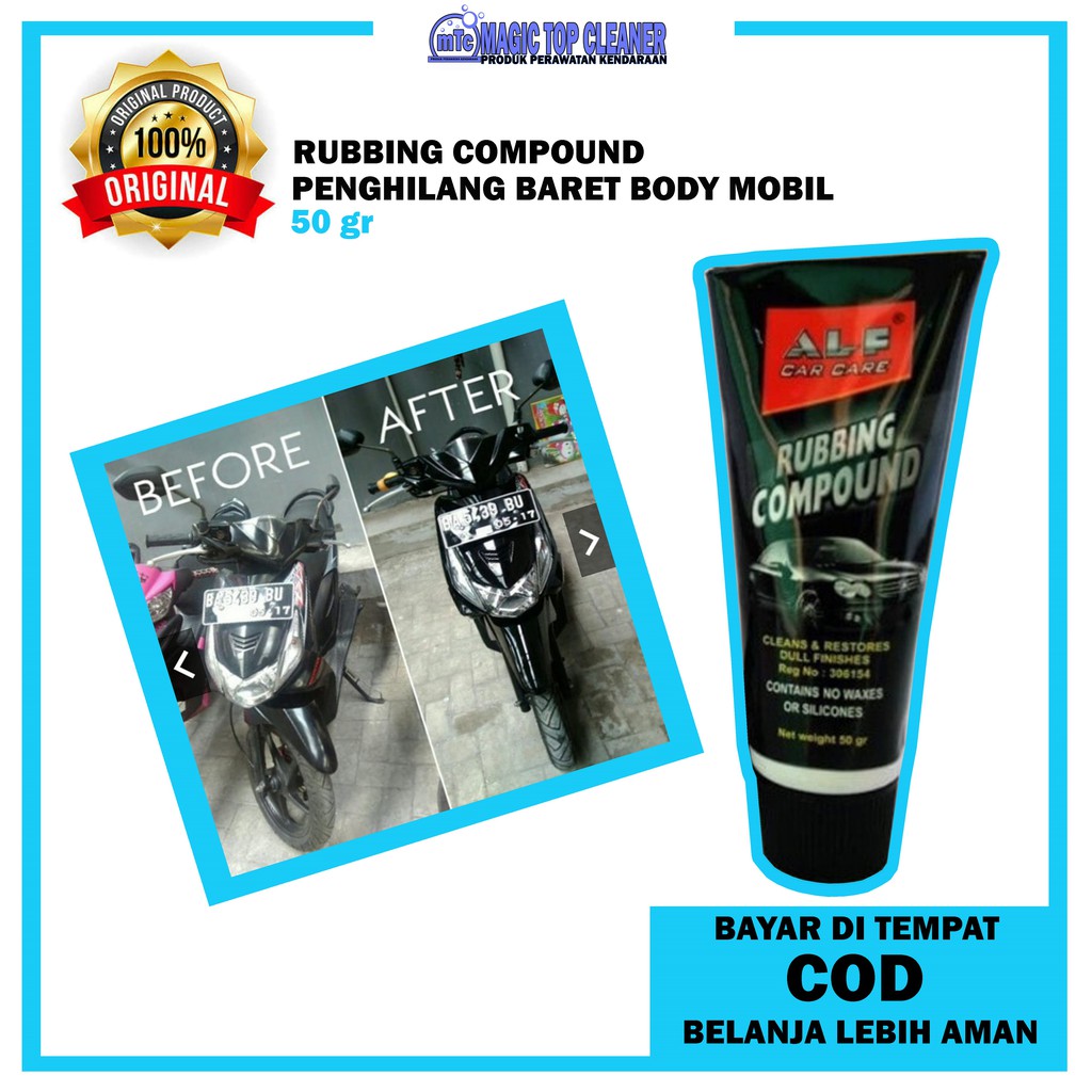 [008] Penghilang Baret Mobil / Penghilang Baret / Penghilang Baret Body Mobil / Compound Mobil