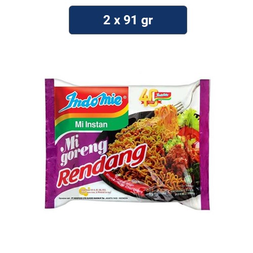 

Indomie Goreng Rendang 91G x5