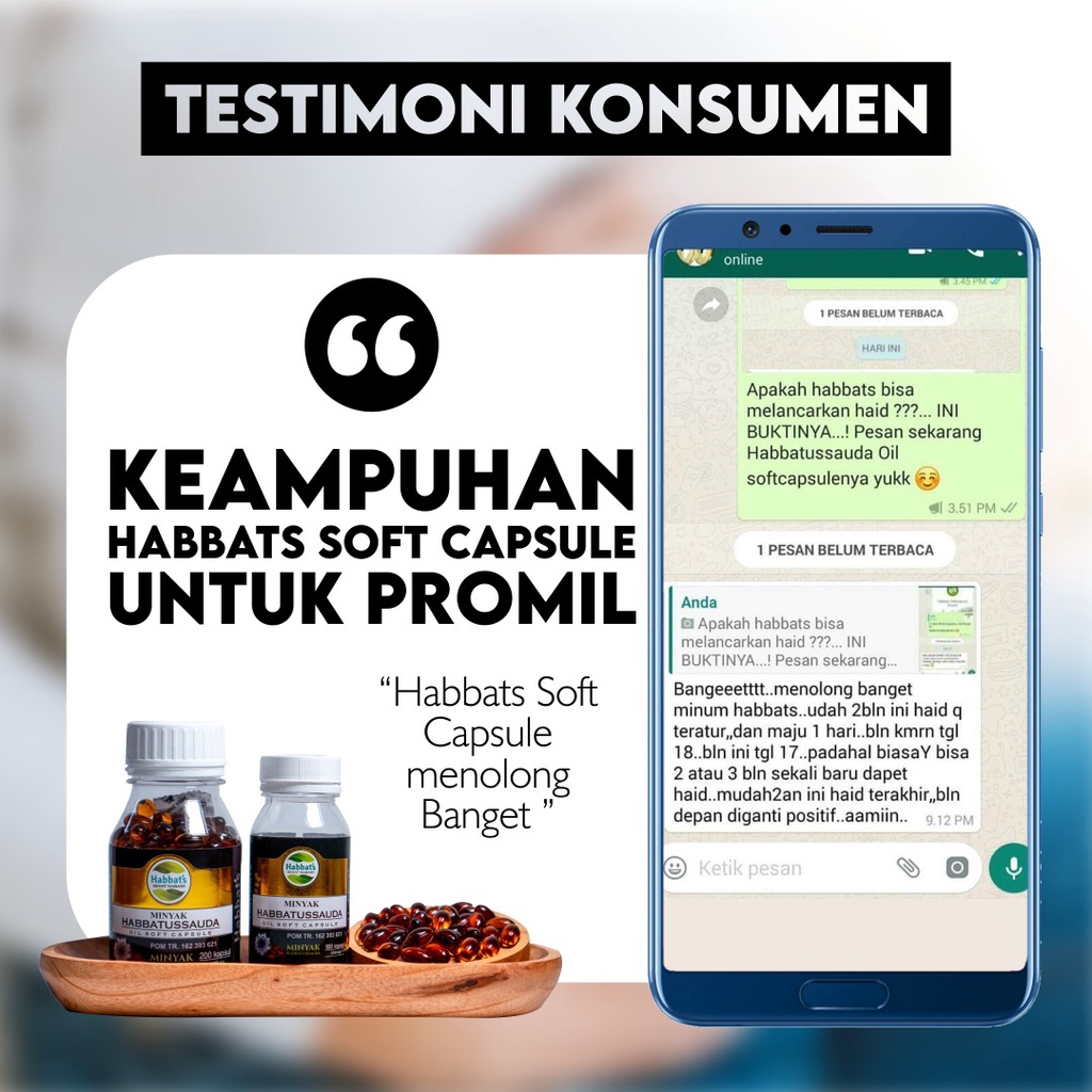 Habbatussauda Habatusauda Oil Promil Suami Istri 100 200 Kapsul