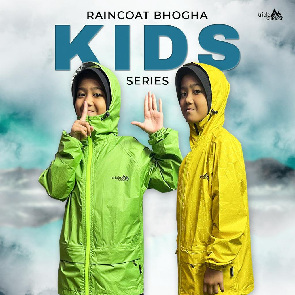 [Triple Outdoor] RAINCOAT ANAK, JAS HUJAN ANAK, JAS HUJAN MOTOR  ANAK, JAS HUJAN ANAK TERMURAH TERBA