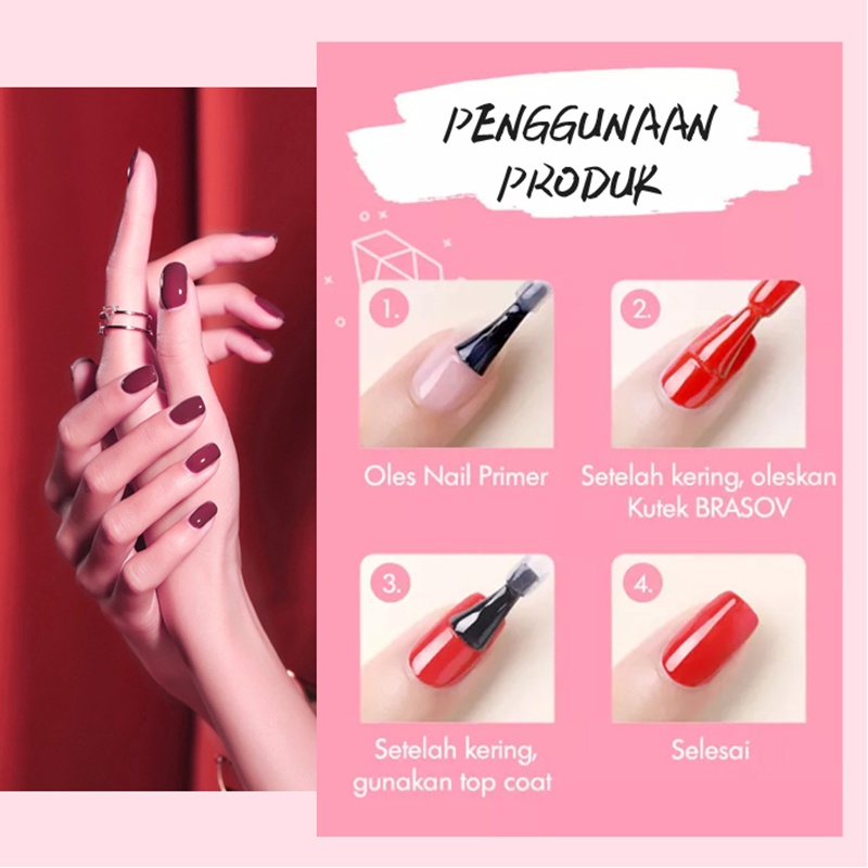 ALNECE 【Bisa Sholat✔️】 40 warna kutek peel off kutek/HALAL KUTEKS/cat kuku halal muslimah Gel Nail polish