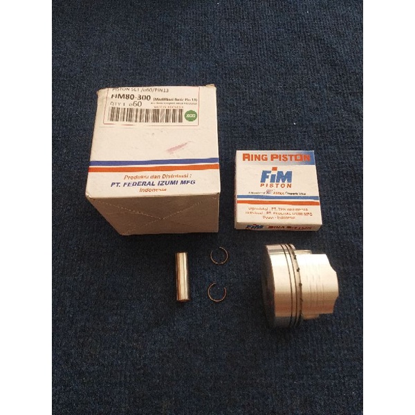 Piston fim 80 pin 13 hidome piston fim jupiter 57mm 57,5mm 58mm 58,5mm 59mm 60mm