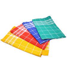 Serbet Dapur Tebal Warna Rainbow Botch / lap dapur / lap tangan/ serbet jumbo botch - isi 12 pcs