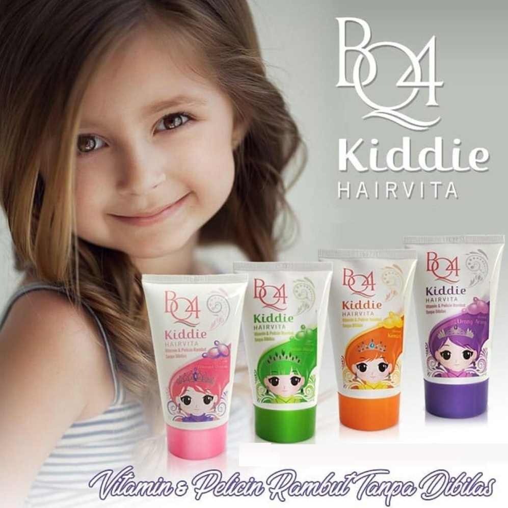 BQ4 Kiddie Hair || Vitamin Rambut Anak || Hair Lotion Anak || Pengharum Rambut Anak