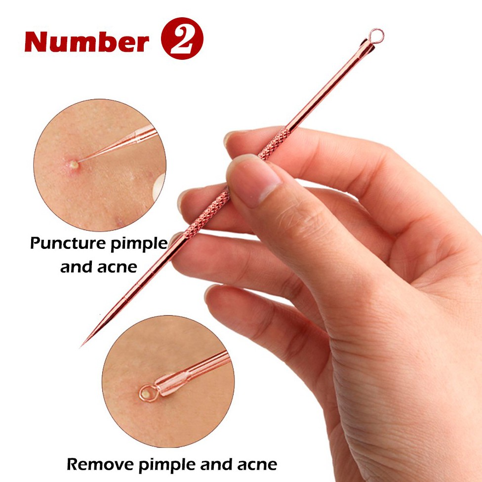 Alat pencet jerawat pencetan komedo pimple extractor