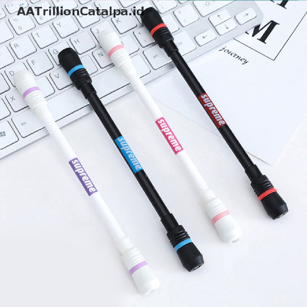 (AATrillionCatalpa) Pulpen Gel Model Putar Untuk Hadiah / Mainan Anak